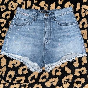3x1 Cut Off Denim Shorts Sz. 25